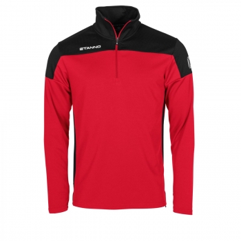 Stanno Pride 1/4 Zip Top Rot-Schwarz